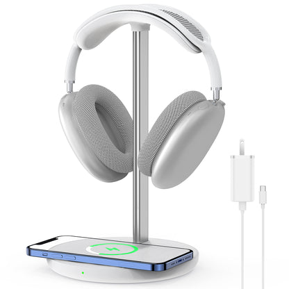 HIWE Headphone Stand with Wireless Charger