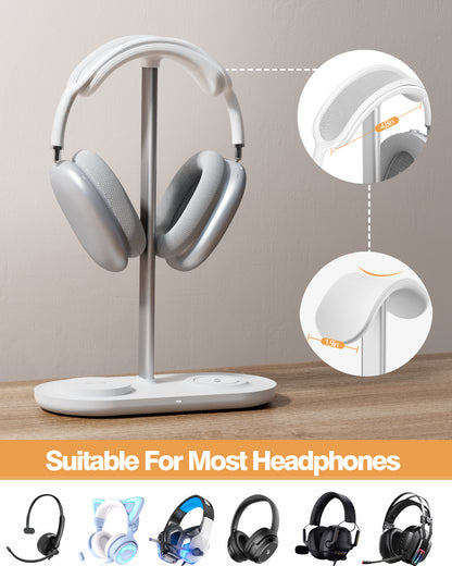 HiWe 3-in-1 Headphone Stand
