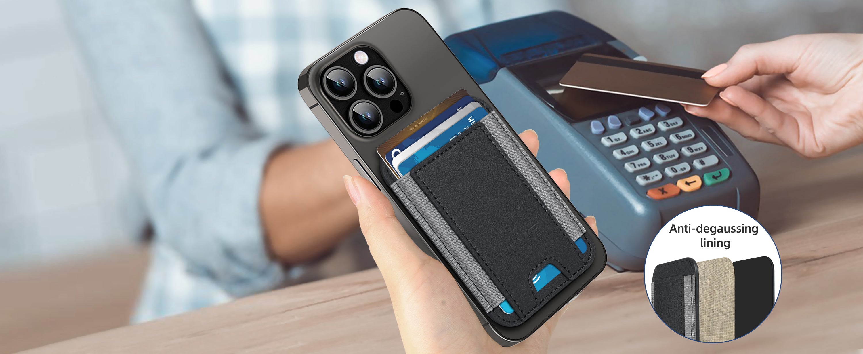 HiWe for MagSafe Wallet 3 1